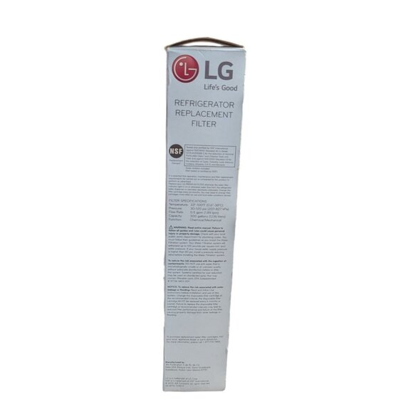 LG LT600P 6 Month 300 Gallon Capacity Replacement Refrigerator Water Filter New - Picture 3 of 6